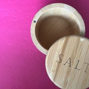 Sustainable Bamboo container for Salt
